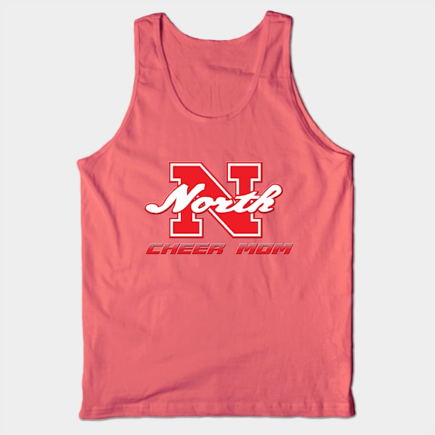 North Attleboro Cheer mom Tank Top by ArmChairQBGraphics